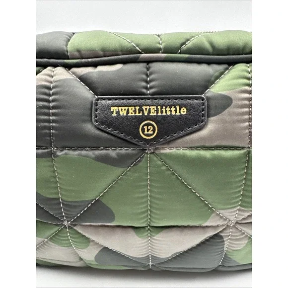 TWELVElittle Diaper Clutch Crossbody Diaperbag with Changing Pad Camo - Picture 2 of 15